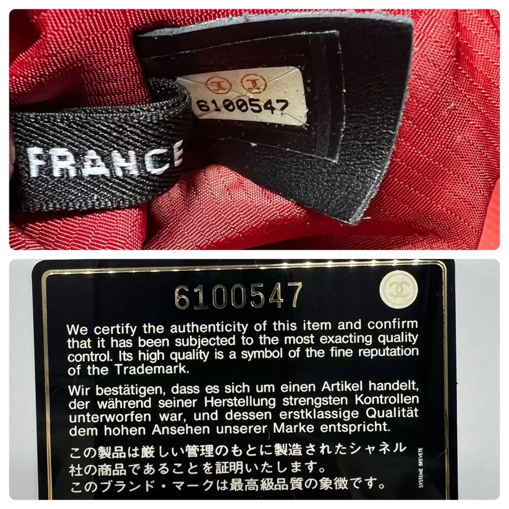 CHANEL Travel Line  Nylon Weekender Travel Bag Black - Picture 15 of 16